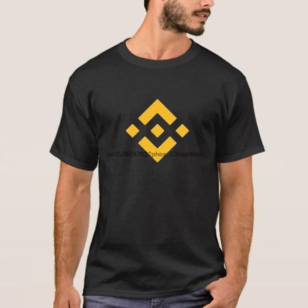 

men's t-shirts binance coin (bnb) crypto logo t-shirt, White;black