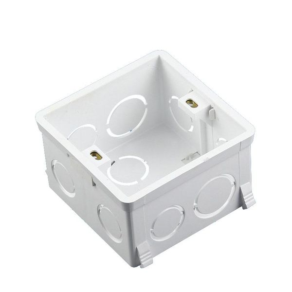 

smart power plugs wall mounted switch socket embedded concealed installation bottom box 80mm*80mm 86 type