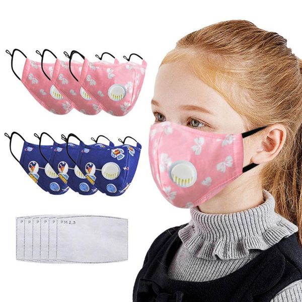 

towel towesl 3pcs kids reusable cute cartoon dustproof pm2.5 pollution respirator cover quick dry hair hat nanometer towels