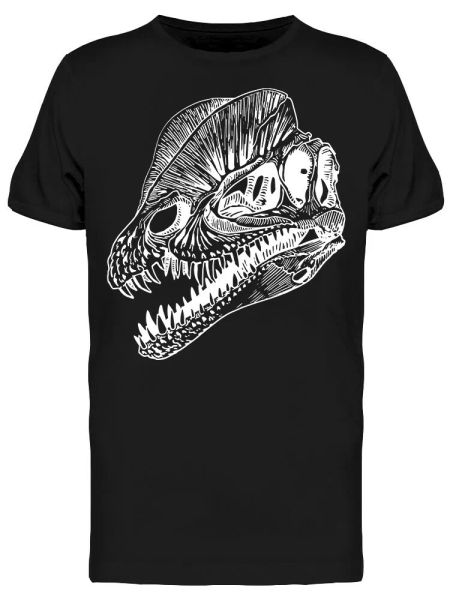 

graphical dilophosaurus tee men's -image by shutterstock, White;black