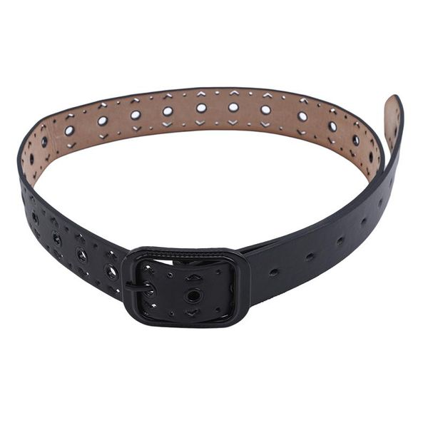 

belts 2021 good women faux leather pin buckle vintage style est luxury female strap original, Black;brown