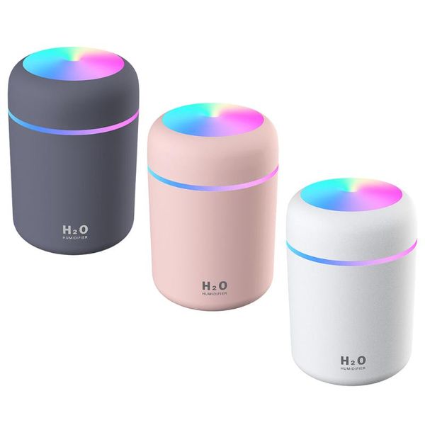 

humidifiers 300ml mini humidifer aroma essential oil diffuser with led lamp usb mist maker aromatherapy for home car
