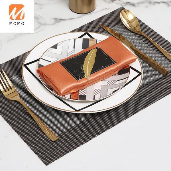 

american light luxury tableware set model room western home plate steak el table setting storage bottles & jars