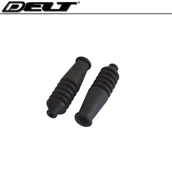 

bike brakes 100pcs bicycle v tube end caps tips rubber boot dust cover guide pipe black