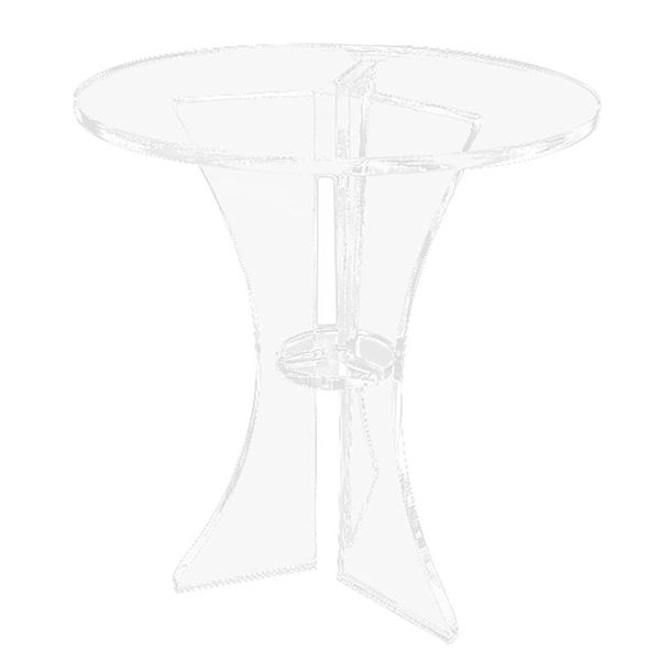 

1:6 miniature acrylic table clear coffee diy dollhouse furniture accessories fishing hooks