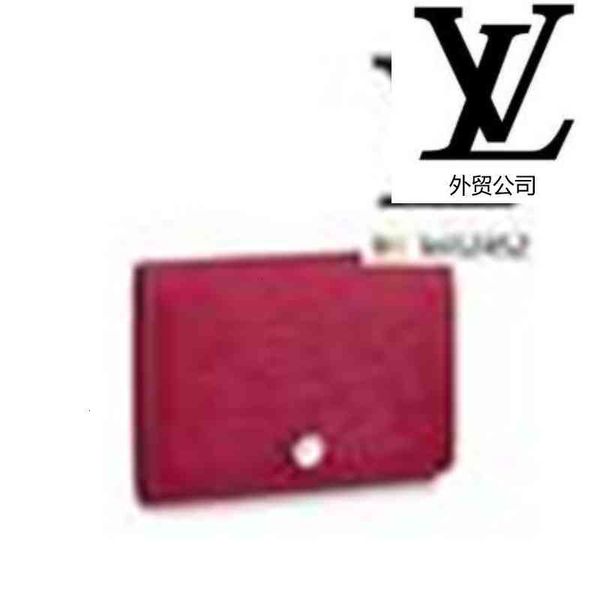 

purse women wallet brand business card holder designer real leather long luxury chain wallets compact r0k8 clutches evening key m56167 card, Red;black
