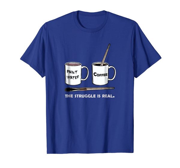 

the struggle is real shirt: frustrated fine artist t-shirt, White;black
