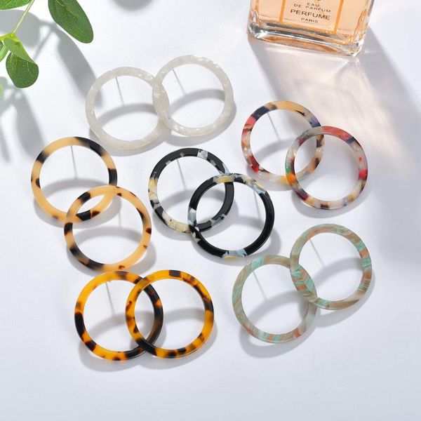 

bohemia fashion women jewelry colorful leopard print big round circle hoop earrings for girls party gifts stud, Golden;silver