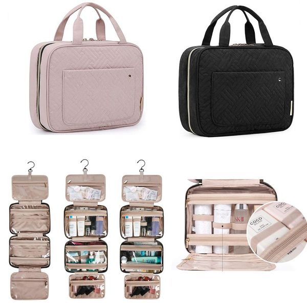 

storage bags high capacity makeup bag travel cosmetic waterproof toiletries wash kit ladies beauty organizer