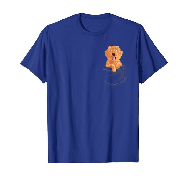 

Cute Golden Doodle In your Pocket T-Shirt Puppy Gift Shirt, Mainly pictures