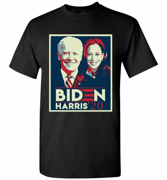 

joe biden & harris 2020 for president t-shirt democrat supporter tee gift, White;black