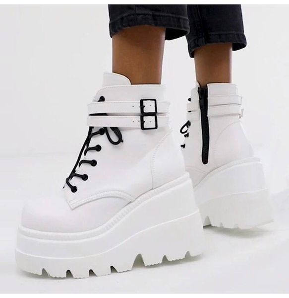 

boots selling women's high platform fashion heels ankle 2021 party, Black