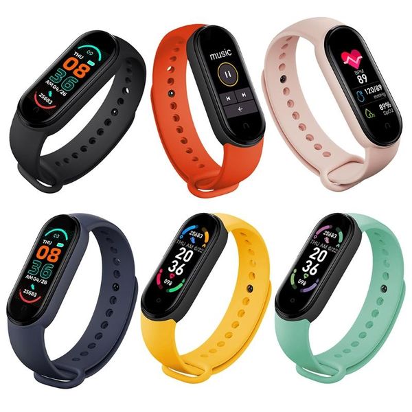 

smart wristbands 2021 m6 watches sports for men and women r2jf