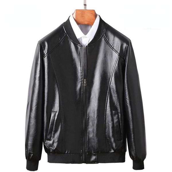 

men's jackets men faux leather jacket motorcycle 5xl black jaqueta de couro masculina outwear male pu coats mens, Black;brown