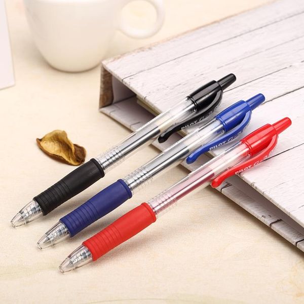 

gel pens 5pcs japan pilot g2-38 pen / press type 0.38mm