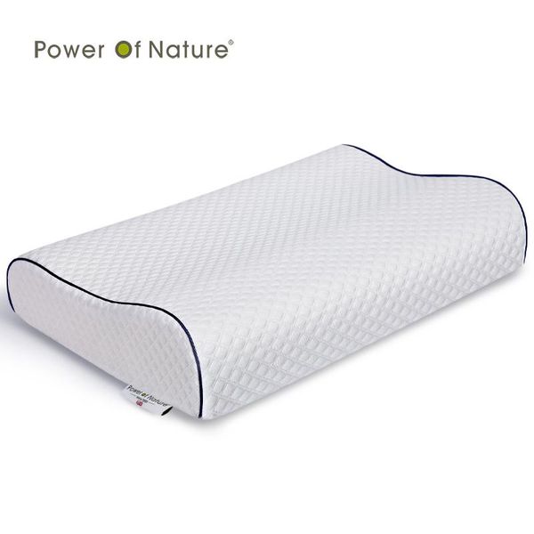 

pillow pon memory foam slow rebound orthopedic pillows wavy maternity bedding case for neck pain sleeping 60*35cm