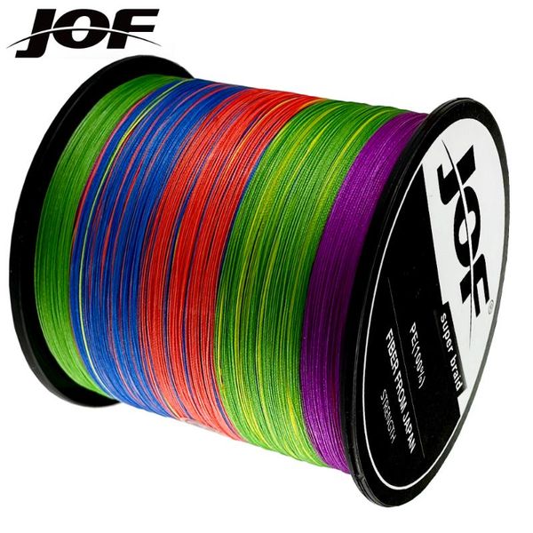 

braid line jof 300m x9 pe fishing 9 strands braided 20-100lb multifilament smooth