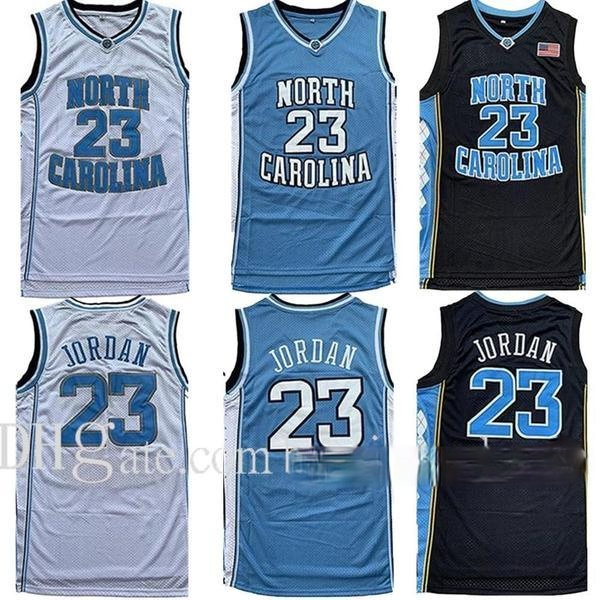 

breathable jerseys men ncaa north carolina tar heels 23 michael jersey unc college basketball jerseys black white blue size s-2xl, Black;red