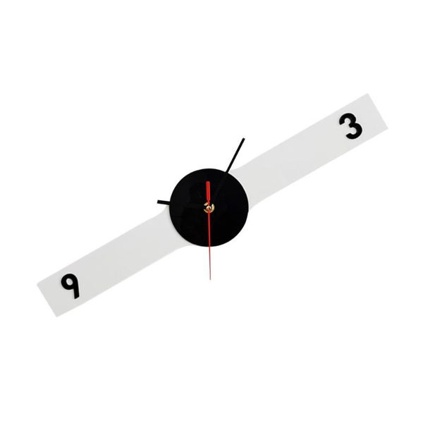 

simple hanging clock decor creative wall personality decorative acrylic for bar clocks