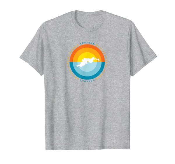

Tortola BVI British Virgin Islands Sunset Graphic T Shirt, Mainly pictures