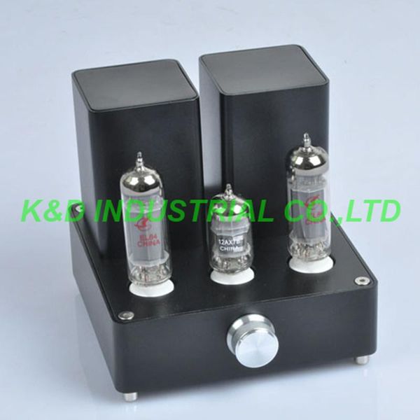 

smart power plugs 1pc black mini vacuum tube amp audio appj el84 12ax7b class a
