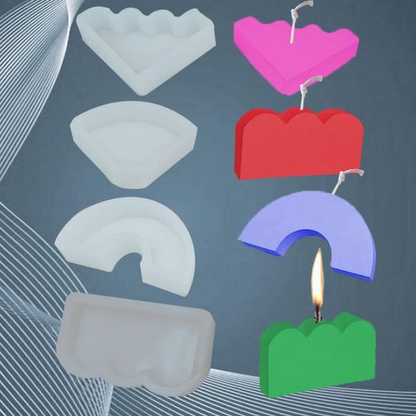 

craft tools candle mould geometry diy silicone beeswax soap wax making decoration