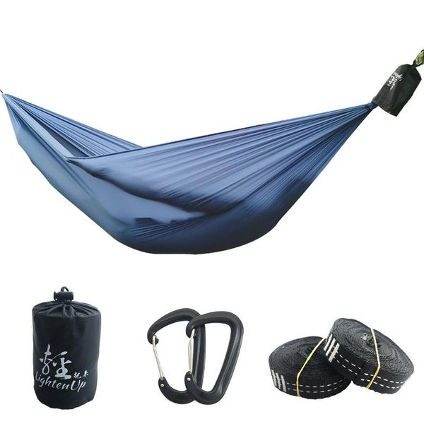 

outdoor camping hammock hanging-chair double-parachute nylon cloth camp furniture