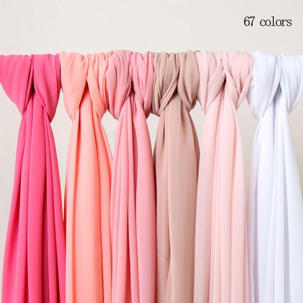 

scarves women pearl chiffon pure color malaysian female scarf islamic wrap head femme musulman turbante mujer, Blue;gray