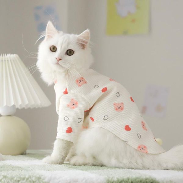 

cat costumes clothes knitted pet sweater for small dogs puppy vest shirts