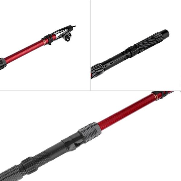 

1.8m-3.6m sea fishing rod frp fiberglass device carp tackle tool hand spinning gear boat rods