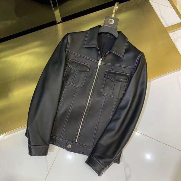 

men's jackets ka06451 fashion coats & 2021 runway luxury european design party style clothing, Black;brown