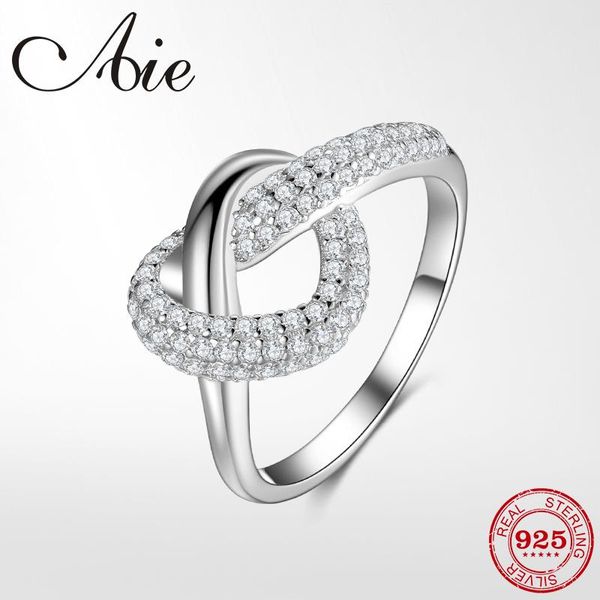 

cluster rings flower ring 925 sterling silver delicate clear cz finger for women wedding fashion jewelry gift, Golden;silver