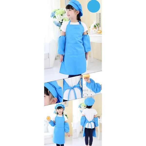 

aprons kids feeding apron baby accessories waterproof children cuff bib 1 set suit portable cartoon drink cloth protect