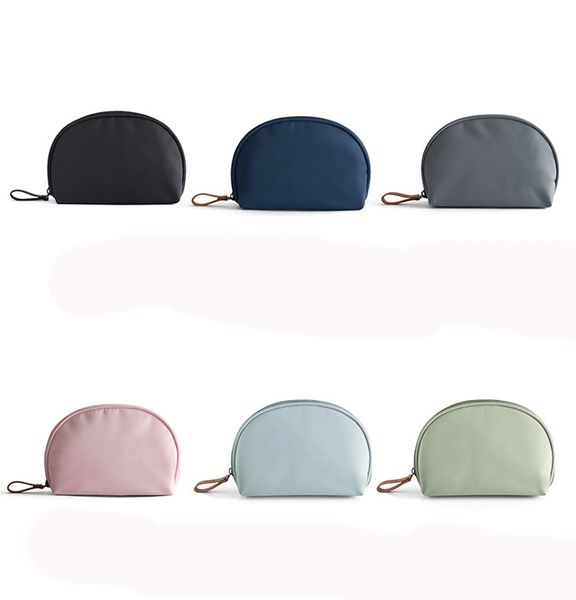 

portable girl lipstick cosmetic bag ladies travel zipper nylon cosmetic storage bag toilet tool bag