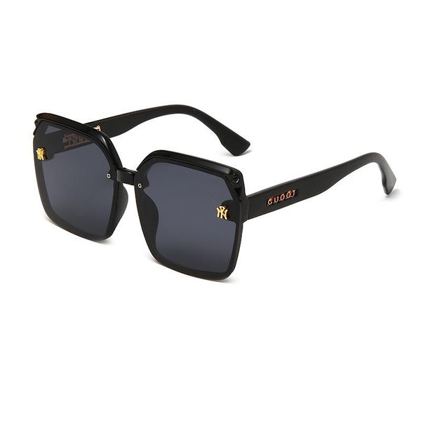 

sunglasses 2021 designer women ladies fashion square glasses frame vintage retro female oculos, White;black