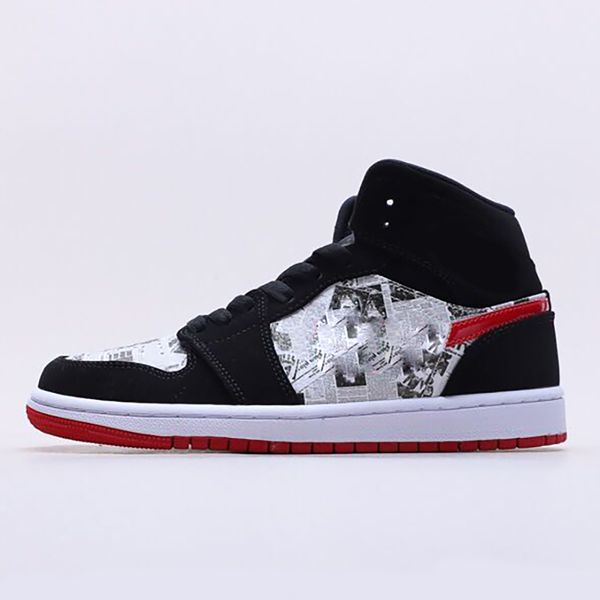 

2021 jumpman women's basketball shoes men's 1 s black/red/ outdoor sportshptm