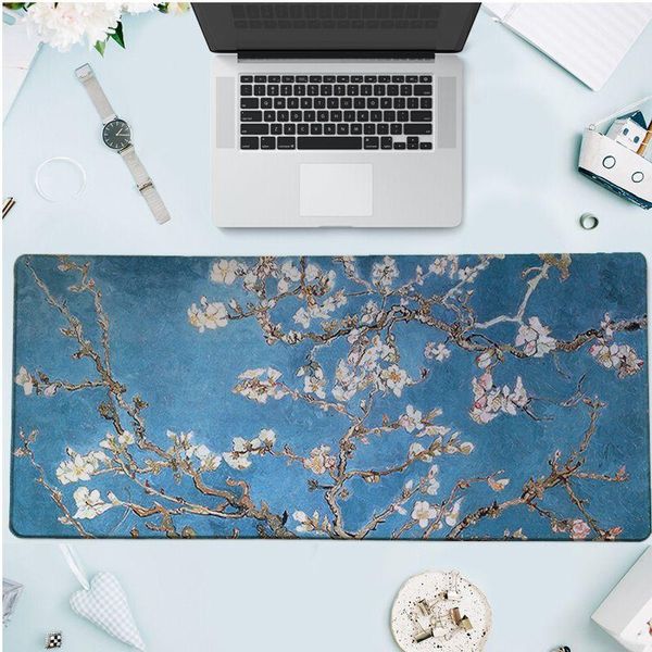 

mouse pads & wrist rests van gogh art beautiful anime mat large pad keyboards