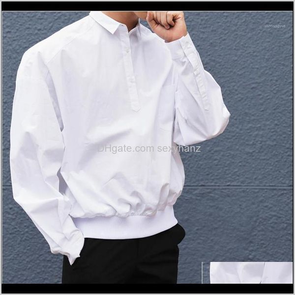 

mens shirts loose head male longsleeved oversize nightclub shirt trendy personality hair stylist hip hop casual tide male1 i1zx0 wpfuj, White;black