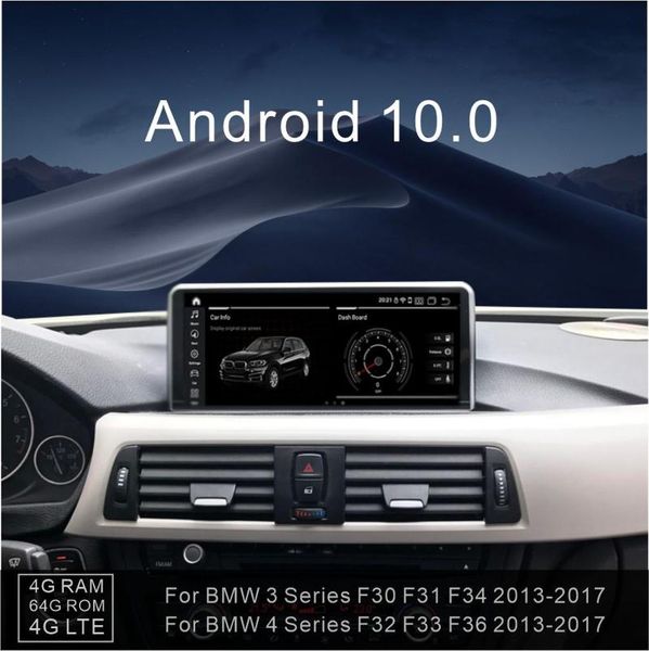 

player ips 4g+64g android 10.0 4g lte for 3 series f30 f31 f34 nbt / 4 f32 f33 f36 2013-2021 navigation multimedia car dvd