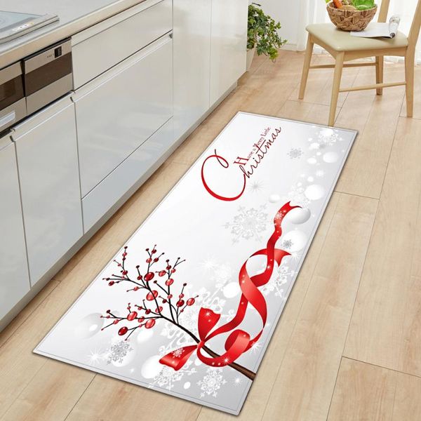 

christmas kitchen door mat bedroom balcony decorations home entrance rug living room carpet hallway anti-slip bathroom floor carpets