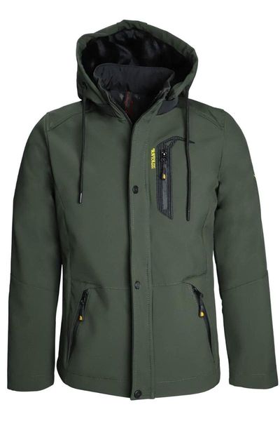 

men's jackets erkek haki softshell mont, Black;brown