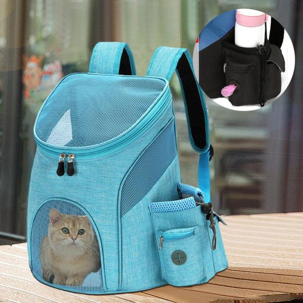 

cat carriers,crates & houses breathable pet bag multifunctional outing portable mesh dog sack convenient collapsible backpack outdoor carrie