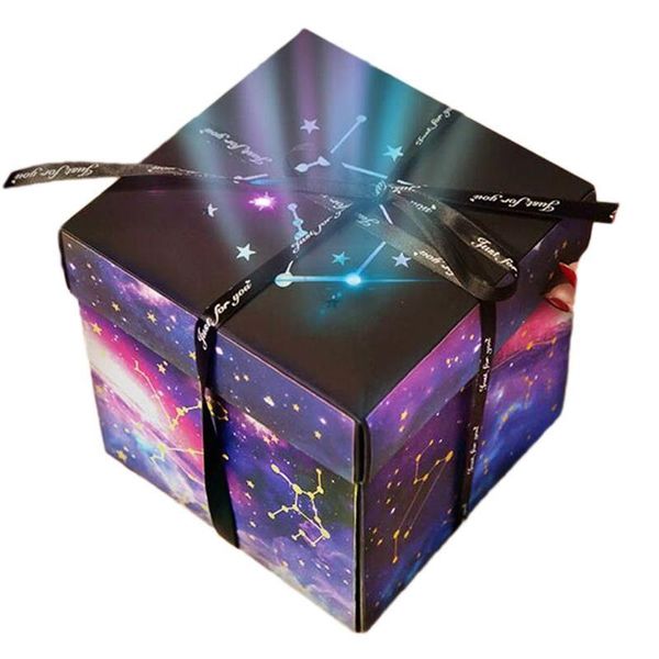 

gift wrap individual box creative diy po explosion for birthday surprise