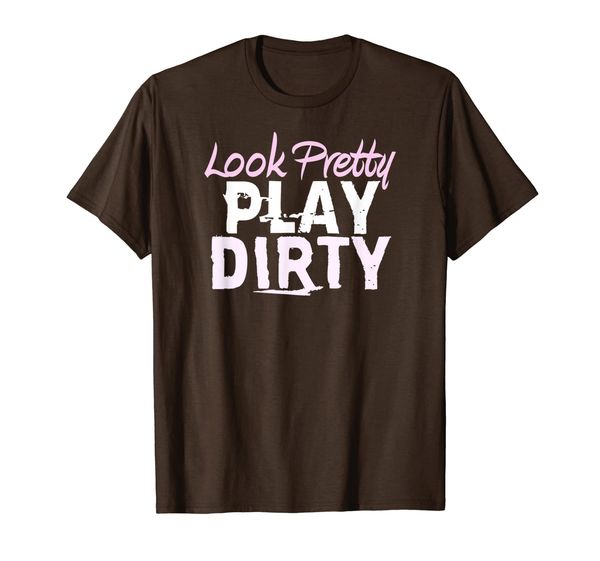 

Look Pretty Play Dirty Funny Country Gal Mudding T-Shirt, Mainly pictures