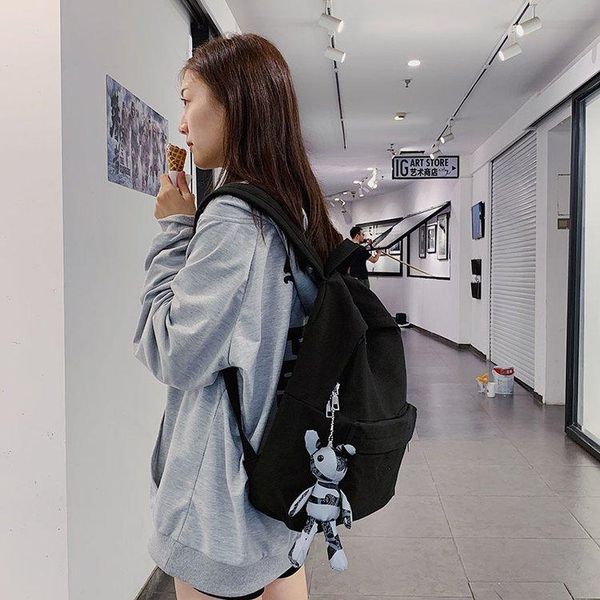 

backpack pb243 campus leisure canvas bag simple