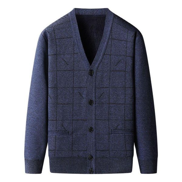 

men's sweaters korean cardigan men sweater knitted clothes navy blue long sleeve v neck knitwear oversized jacket mens coats, White;black