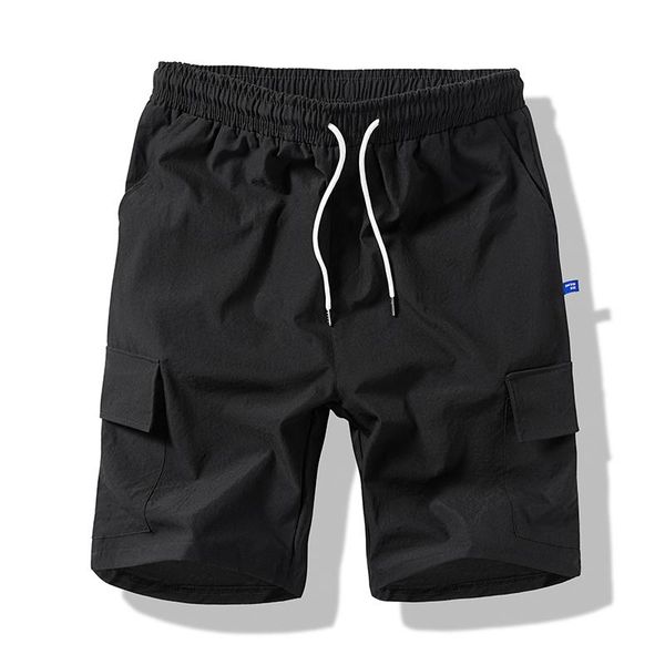 

men's shorts and teenagers' fashion of tooling in summer. breathable thin large pockets loose size casual, White;black