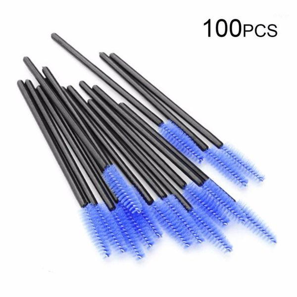 

100pcs/lot disposable eyelash extension brushes individual applicators mascara brush makeup tool cosmetic accessories1