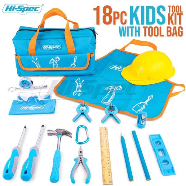 

professional hand tool sets hi-spec my first home diy set real small-sized household tools for kids children boys girls with bag