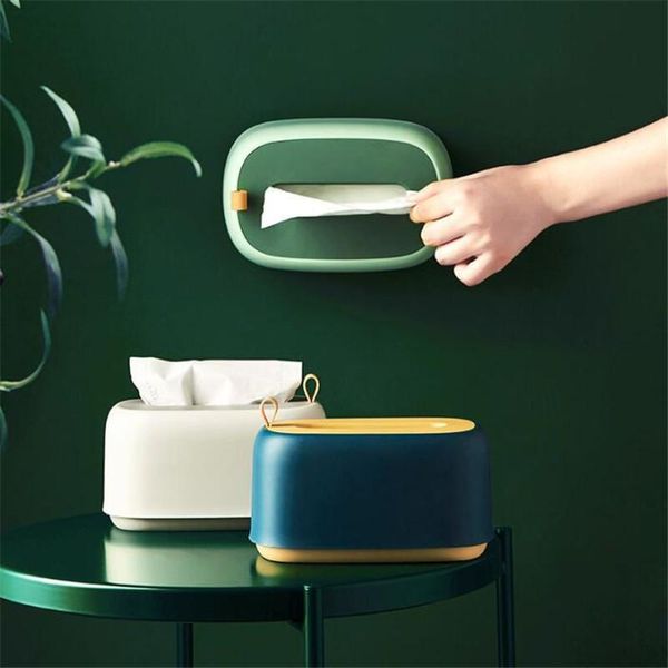 

wall-mounted tissue boxes creative simple bath/toilet paper container living room home kitchen houseware & napkins